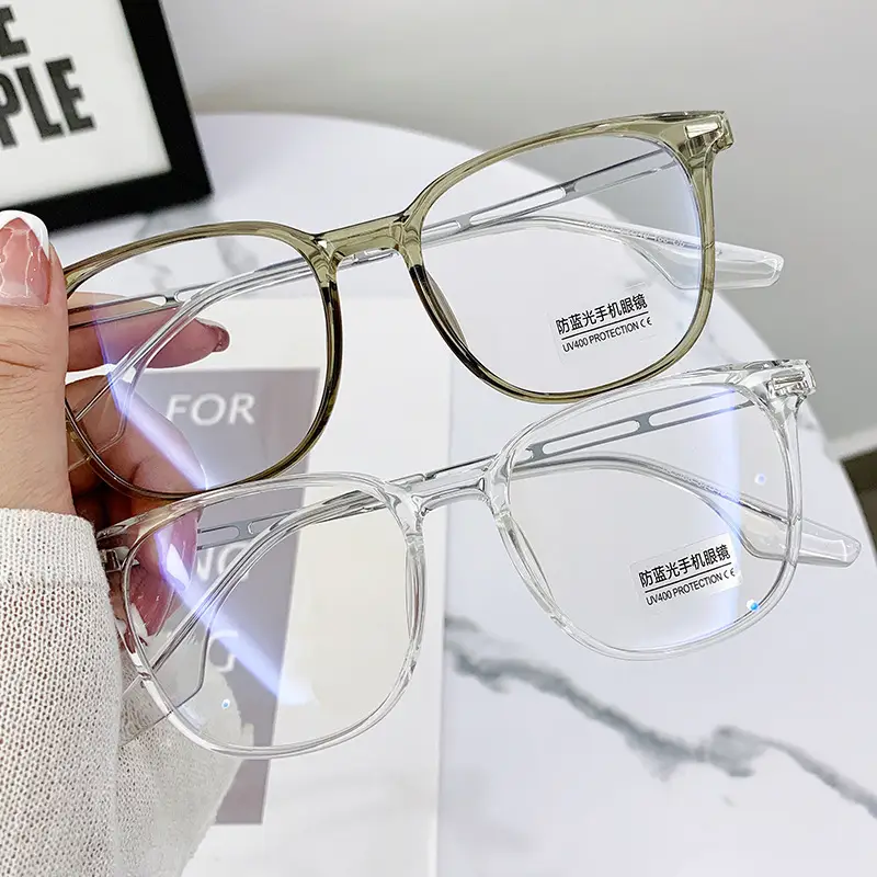 Men's Anti-blue Glasses Astigmatic Clear Frames - Image 9