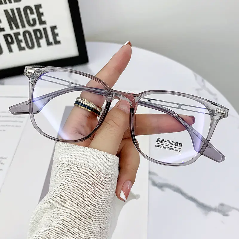 Men's Anti-blue Glasses Astigmatic Clear Frames - Image 3
