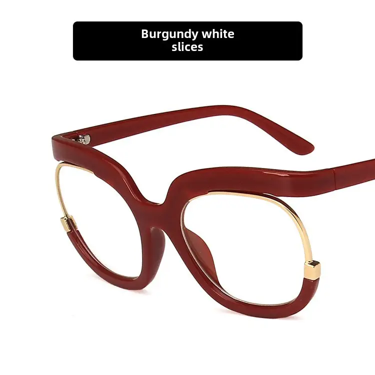 White Rainbow Owl Glasses 2022 Large Frame - Image 5
