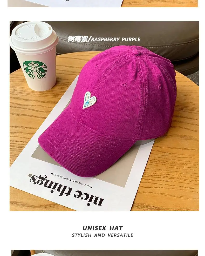 Korean-style Love Cap for Girls Large Soft Top Sunshade — feature 42