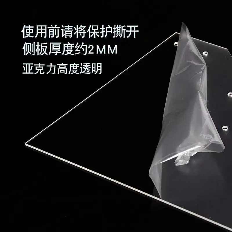 7 Layer Acrylic Cosmetics Display Rack Red Packets 28.5cm - Image 11