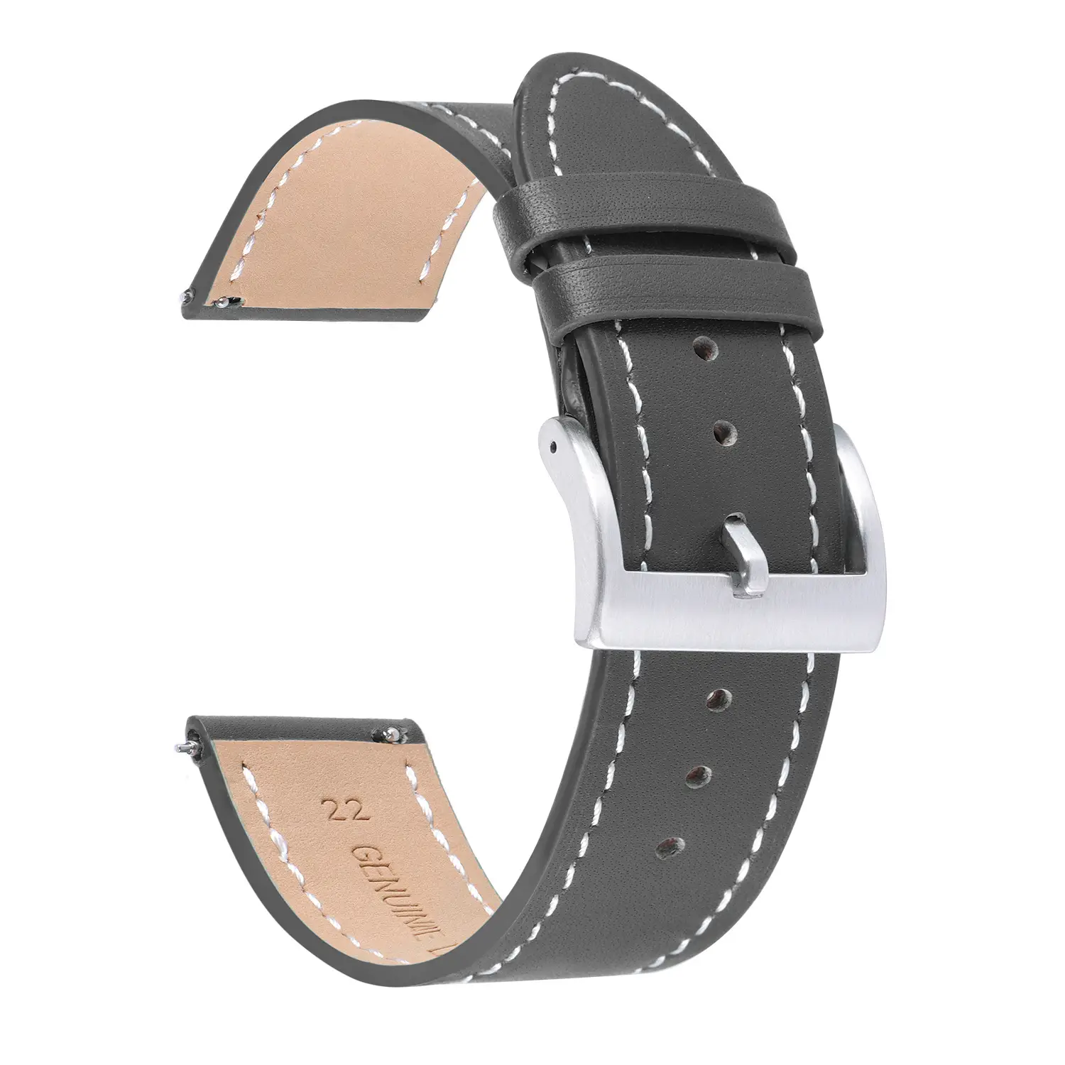 Pink Soft Calfskin Switch Ear Strap 18-24mm