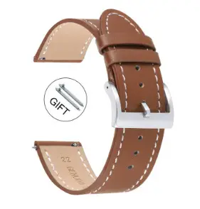 Pink Soft Calfskin Switch Ear Strap 18-24mm