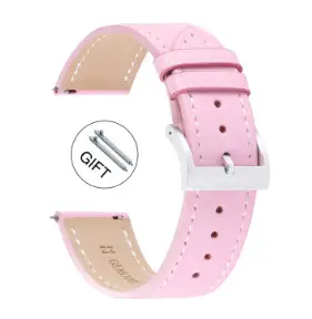 Pink Soft Calfskin Switch Ear Strap 18-24mm