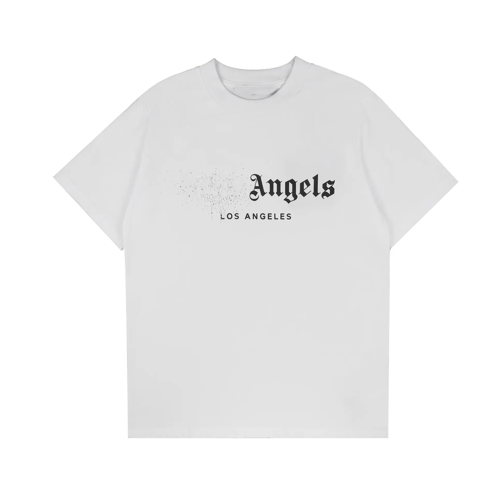 White Cotton Short-Sleeve T-Shirt for Men Women - Image 5