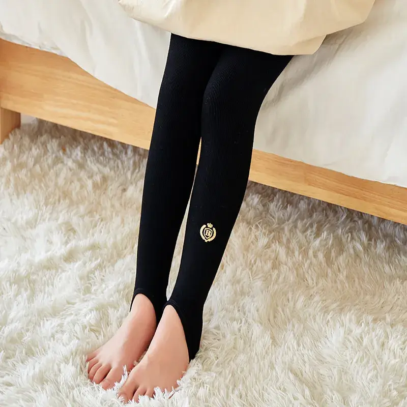 Girls Cotton Leggings Thin Velvet Thickeneded - Image 5
