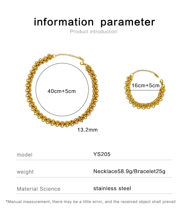 18K Gold Plated European Style Choker Bracelet — feature 4