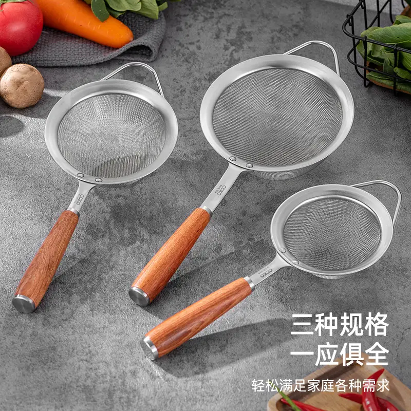 304 Stainless Steel Colander Strainer for Kitchen - Image 3