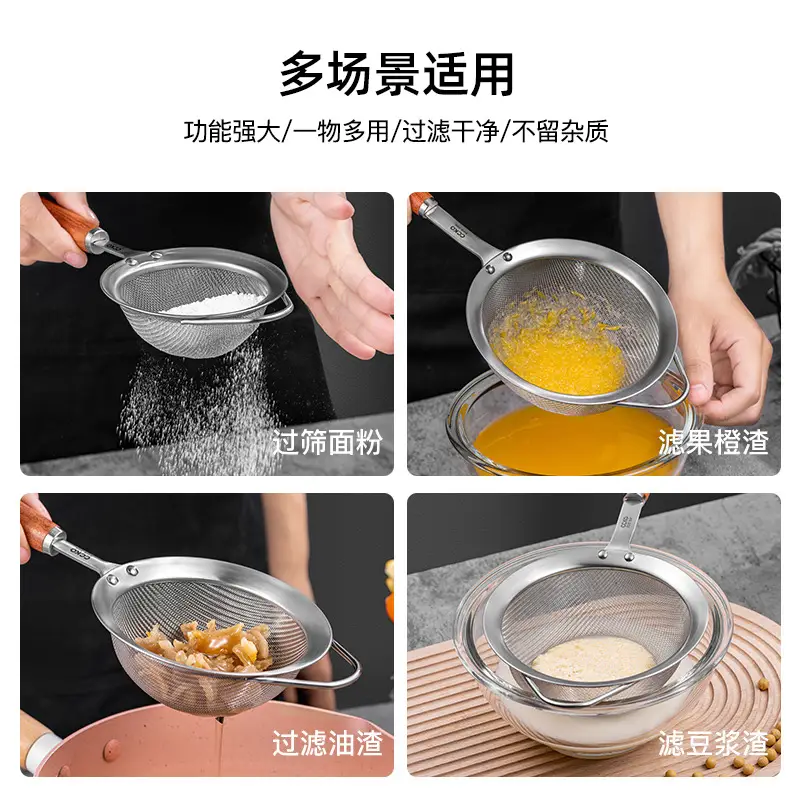 304 Stainless Steel Colander Strainer for Kitchen - Image 6