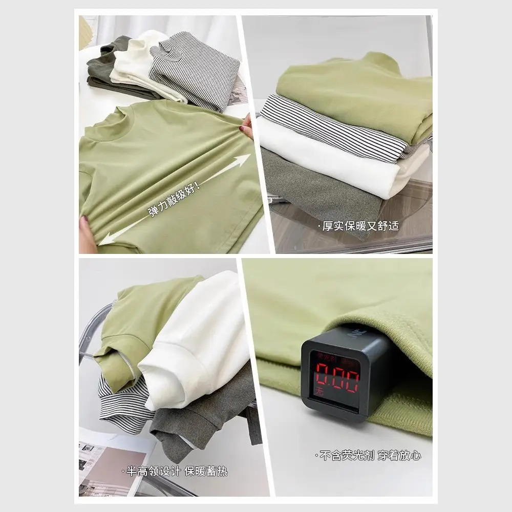 2025 Boys Thermal T-Shirt White Long Sleeve Winter - Image 5