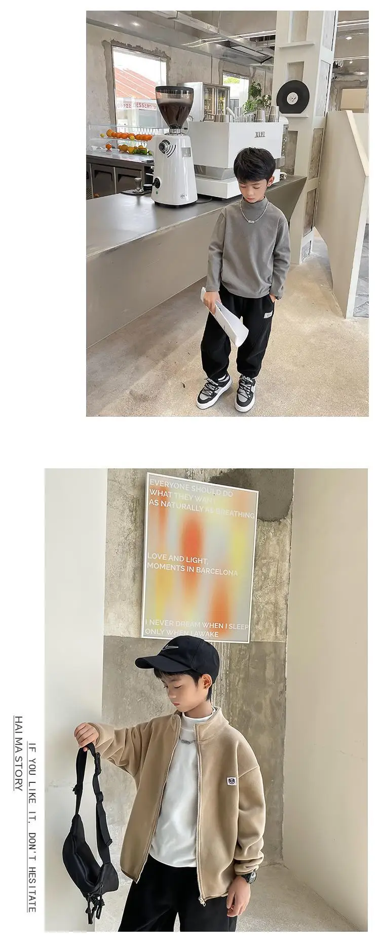 2025 Boys Thermal T-Shirt White Long Sleeve Winter — feature 10