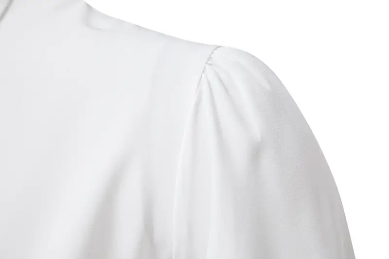2025 Summer Men's Long Sleeve Steampunk Ruffled Shirt White Black Yellow — feature 7