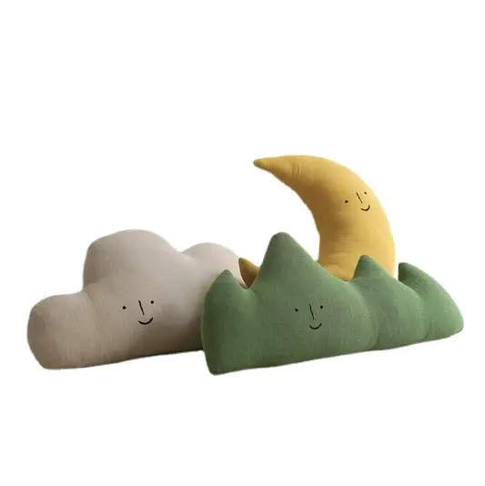 Nordic Moon Pillow for Baby Bed Anti-Collision Cartoon Cushion - Image 8