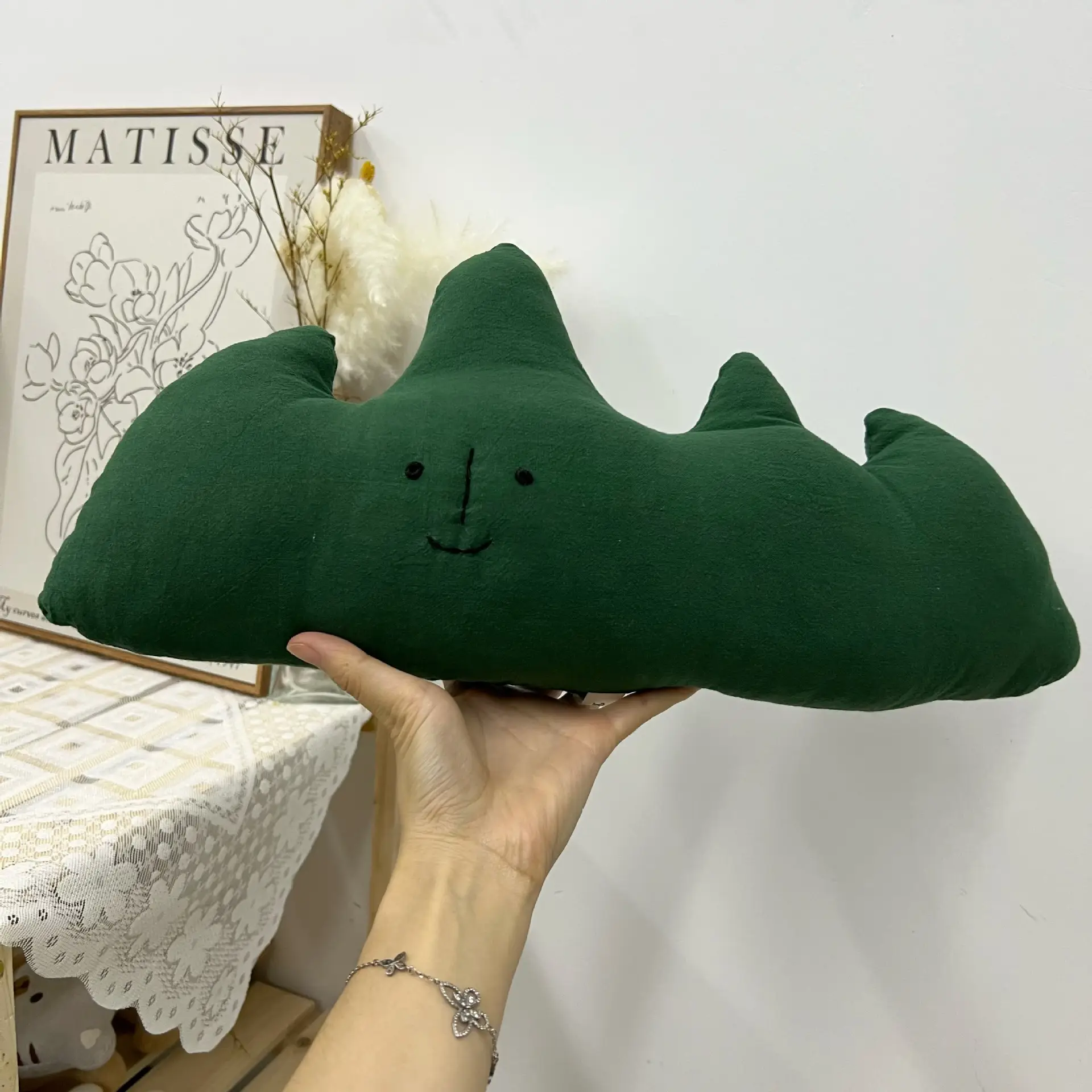 Nordic Moon Pillow for Baby Bed Anti-Collision Cartoon Cushion - Image 3