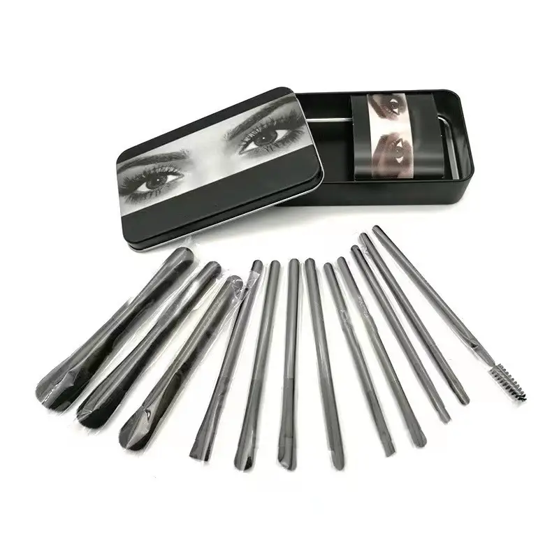 Yves Racial Naked3 Brush Set 12 Iron Box Dropshipping