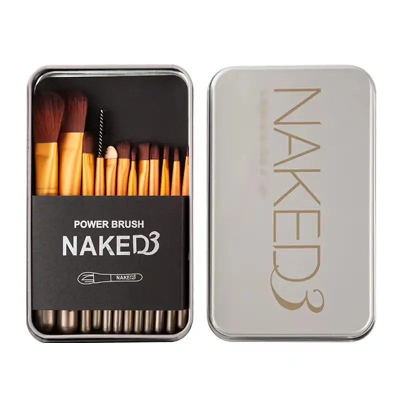 Yves Racial Naked3 Brush Set 12 Iron Box Dropshipping