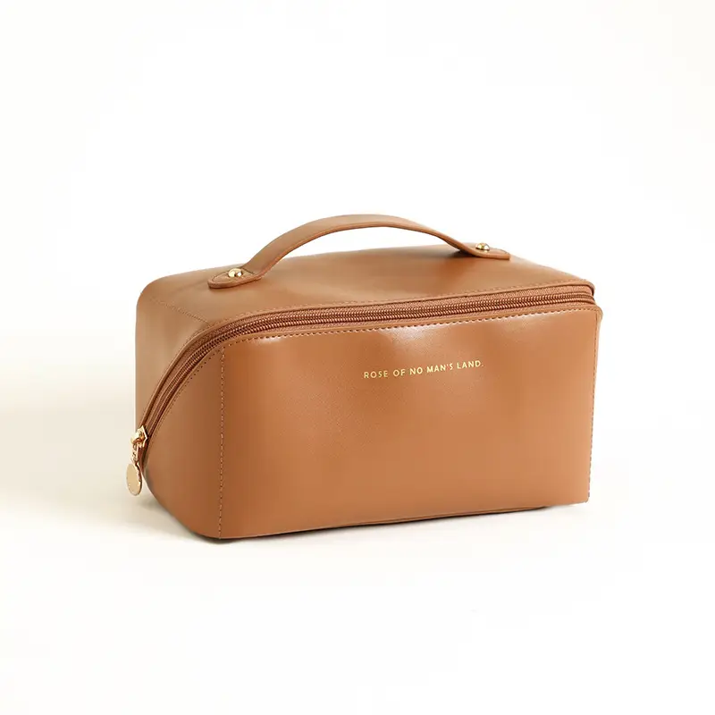 Portable Makeup Brush & Cosmetics Storage Bag - Image 2