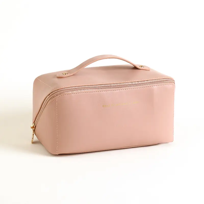 Portable Makeup Brush & Cosmetics Storage Bag - Image 3