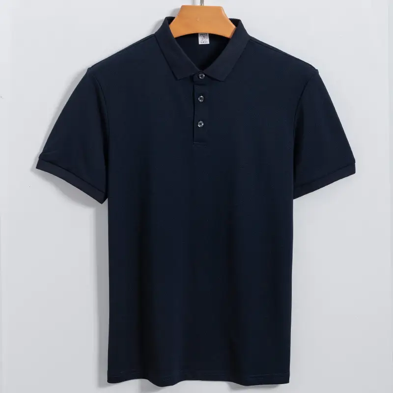 Men's Lavender Quick-Drying UV Sunscreen Polo Shirt - Image 5