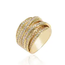 Leopard Snake Rings Gold & Silver with Zircon — feature 34