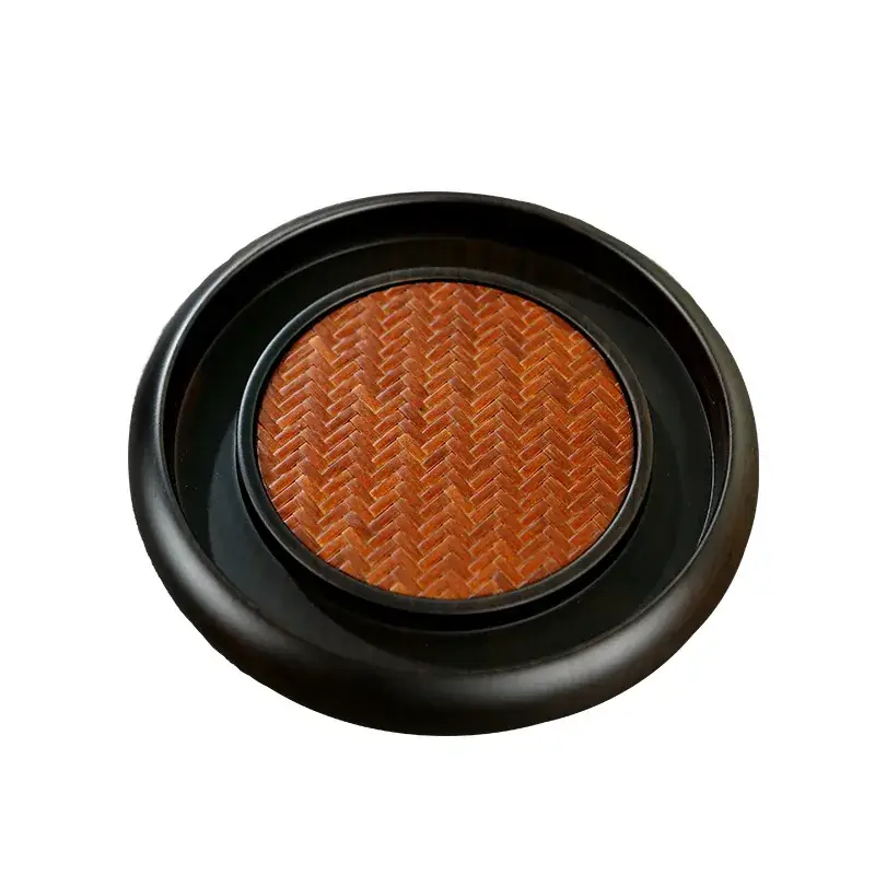 Eony Solid Wood Dry Bubble Pot with Bamboo Mat - Image 6