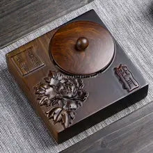 Eony Solid Wood Dry Bubble Pot with Bamboo Mat — feature 33