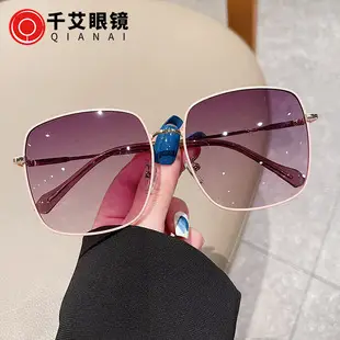 Diamond Oval Frame Women Sunglasses Anti-Blue Light — feature 12