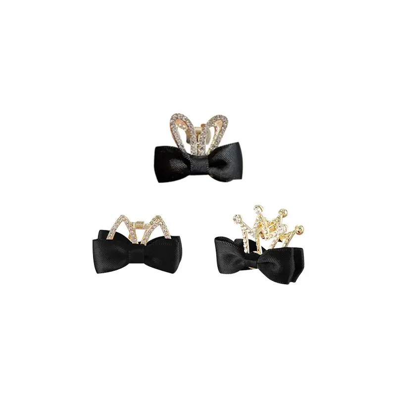 2025 High Ponytail Clip with Double-Sided Bow for Women