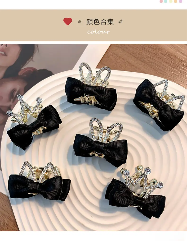 2025 High Ponytail Clip with Double-Sided Bow for Women — feature 4