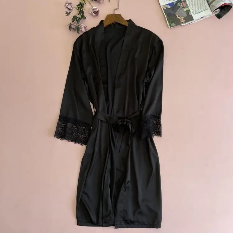 2022 Silk Nightgown for Women Summer Pajamas - Image 9