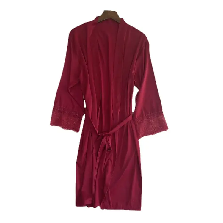 2022 Silk Nightgown for Women Summer Pajamas - Image 11