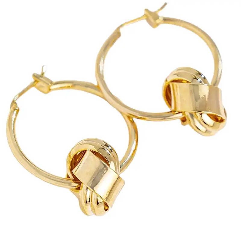 S925 Gold Needle Earrings for Women - Image 5