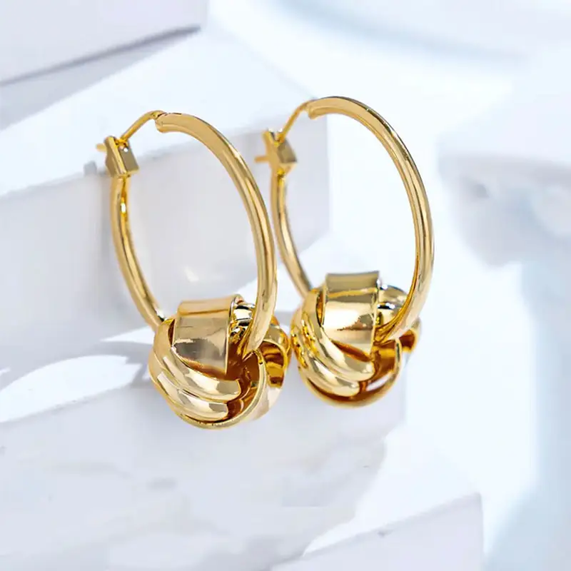 S925 Gold Needle Earrings for Women — feature 3