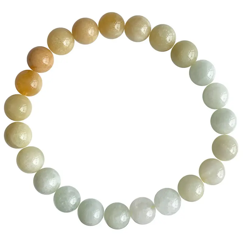 Jingyao Multi-Color Beryl Bracelet with Yellow Gradient - Image 6