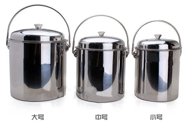 Stainless Steel Tea & Coffee Pot with Handle - Image 4