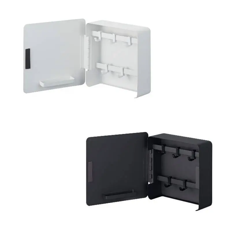 Modern Wall Mount Key Holder with Magnetic Suction Base - Image 2