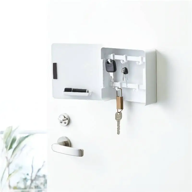 Modern Wall Mount Key Holder with Magnetic Suction Base - Image 3