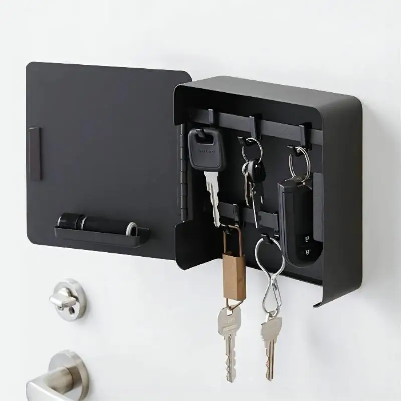Modern Wall Mount Key Holder with Magnetic Suction Base - Image 4