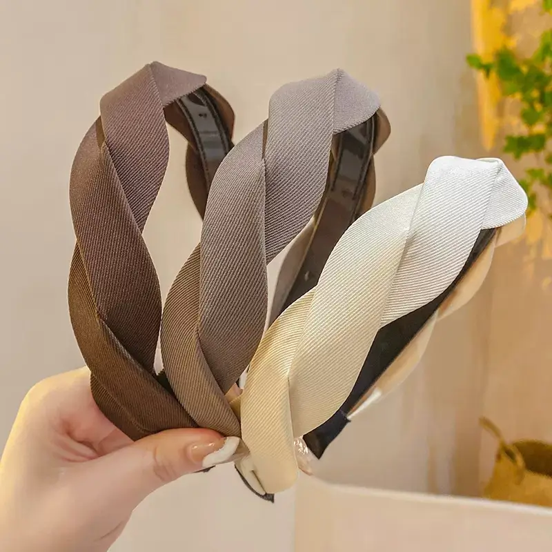 French Retro Hairband for Women Summer Twist Hair Clip - Image 6