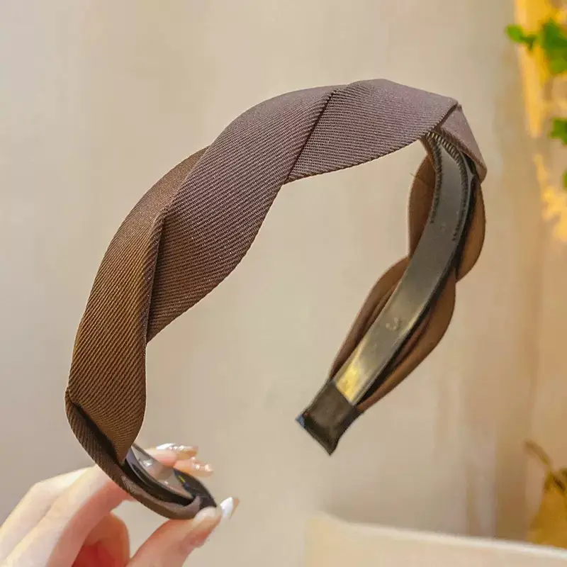 French Retro Hairband for Women Summer Twist Hair Clip - Image 2