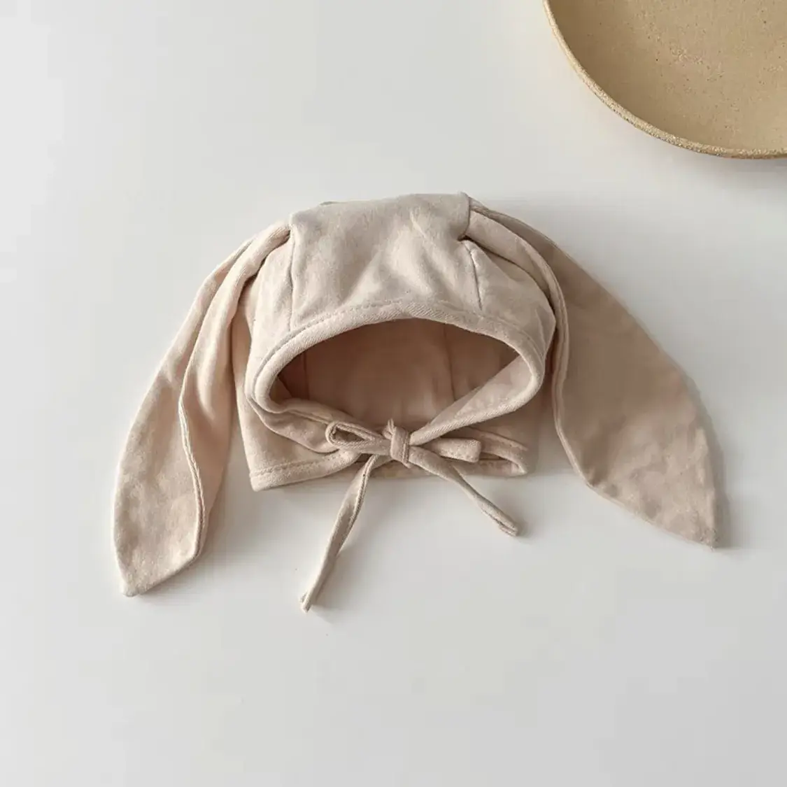 Baby's Cute Long Ears Rabbit Fetal Hat Spring Autumn Thin Ear Protection Korean Style
