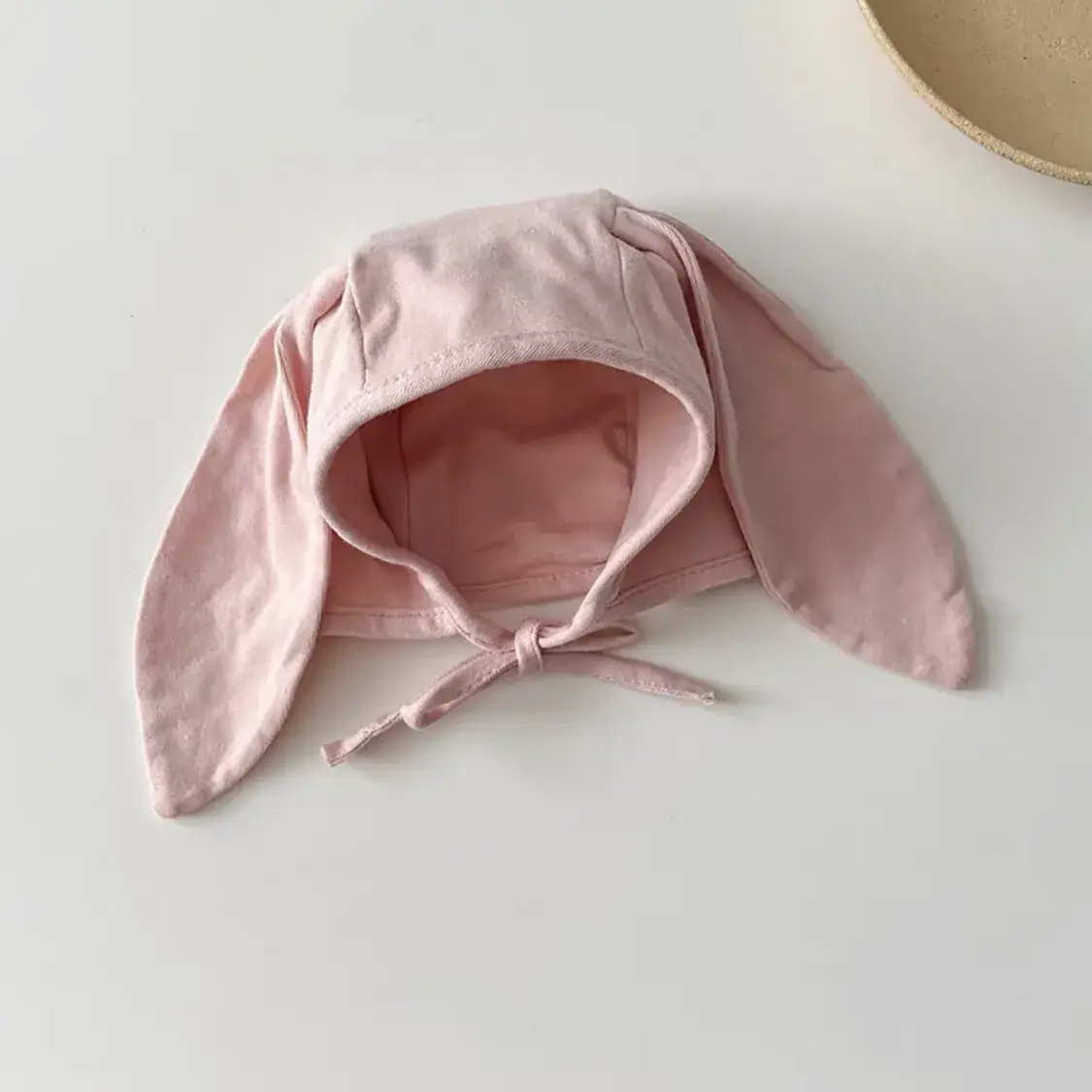 Baby's Cute Long Ears Rabbit Fetal Hat Spring Autumn Thin Ear Protection Korean Style