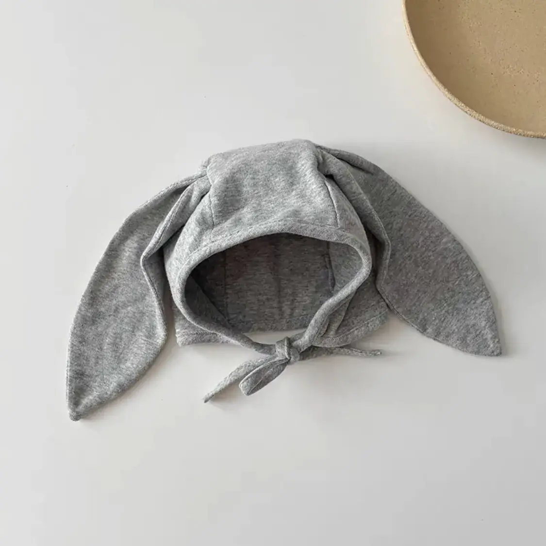 Baby's Cute Long Ears Rabbit Fetal Hat Spring Autumn Thin Ear Protection Korean Style