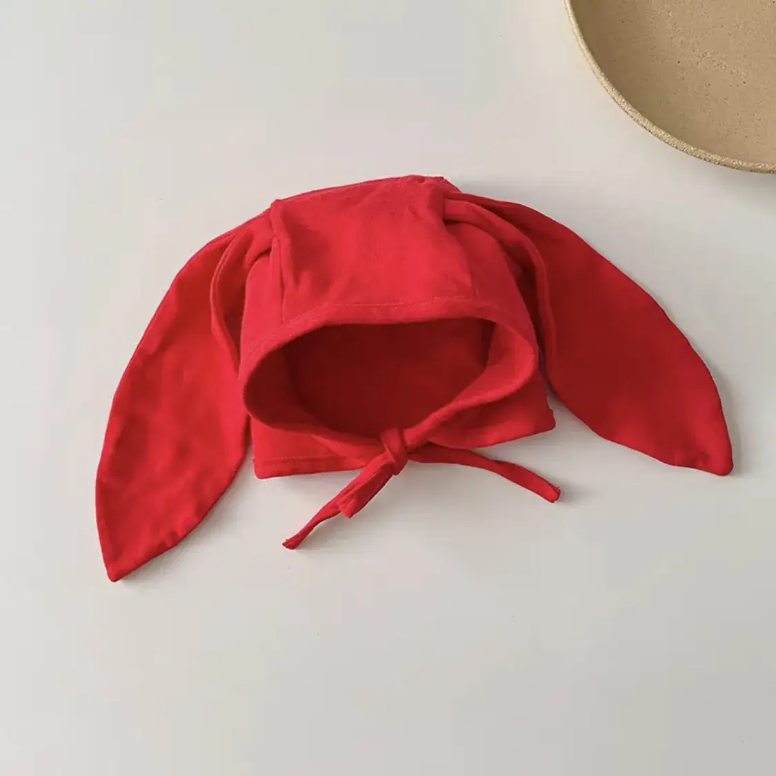 Baby's Cute Long Ears Rabbit Fetal Hat Spring Autumn Thin Ear Protection Korean Style