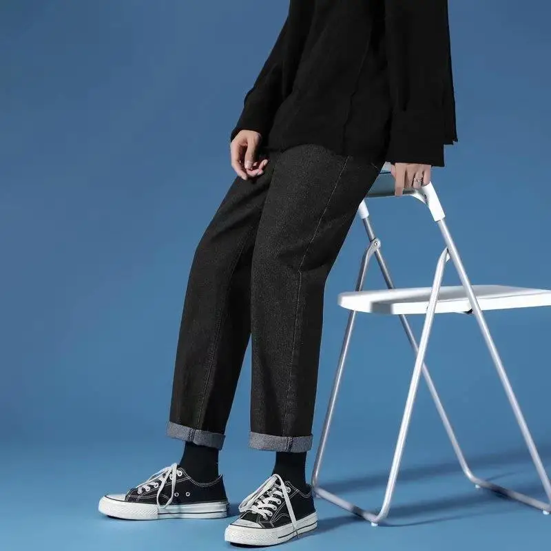 Men's Loose Straight Jeans Spring Autumn New - Image 6