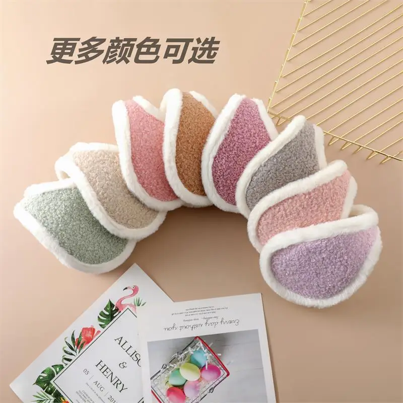 Women Winter Warm Ear Muffs Korean Style Plush Thick Warm Ear Protection - Image 10