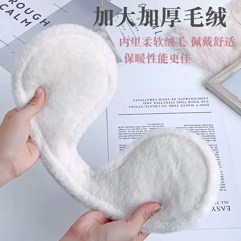 Women Winter Warm Ear Muffs Korean Style Plush Thick Warm Ear Protection - Image 12