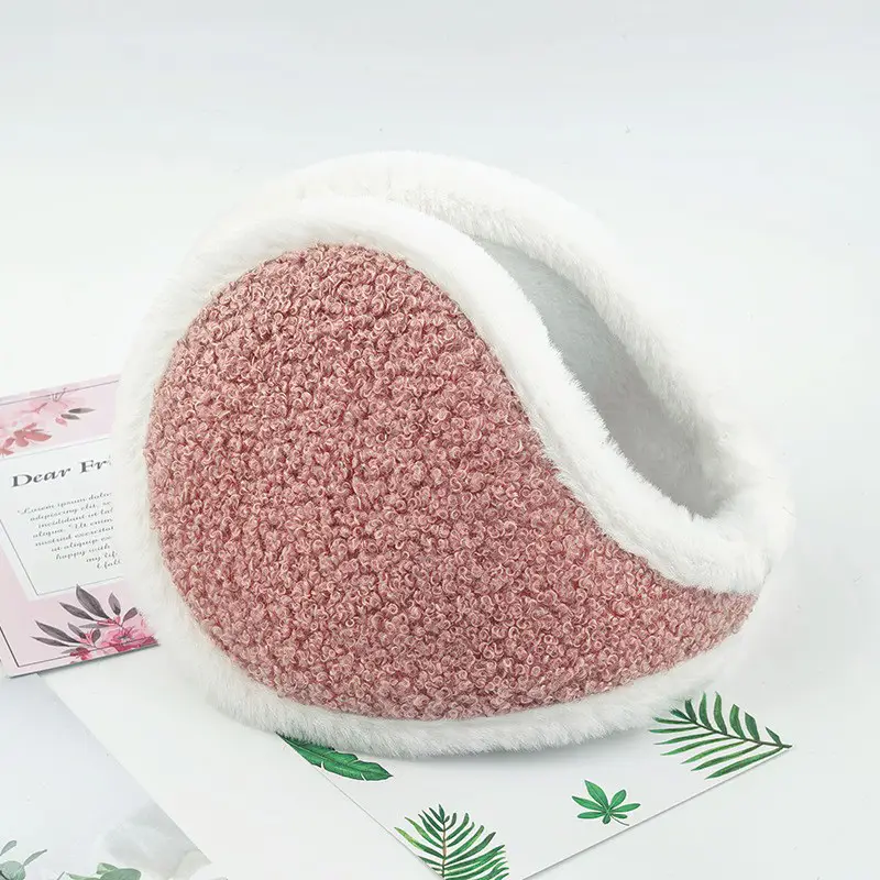 Women Winter Warm Ear Muffs Korean Style Plush Thick Warm Ear Protection - Image 3