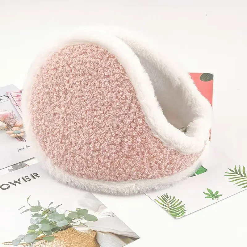 Women Winter Warm Ear Muffs Korean Style Plush Thick Warm Ear Protection - Image 4