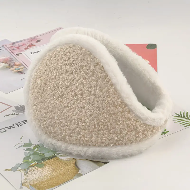 Women Winter Warm Ear Muffs Korean Style Plush Thick Warm Ear Protection - Image 5